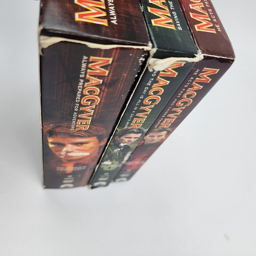 Macgyver Season 1 , 3, 4, DVD Set TV show - Picture 4 of 6